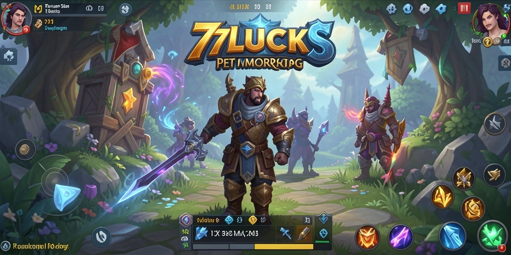 Gameplay seru 77LUCKS dengan grafis menakjubkan.