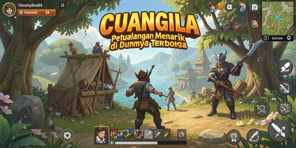 Gameplay dinamis dan menakjubkan di dunia Open World CUANGILA.