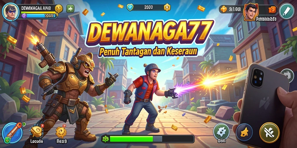 Screenshot menampilkan gameplay seru DEWANAGA77 dengan tantangan menarik.