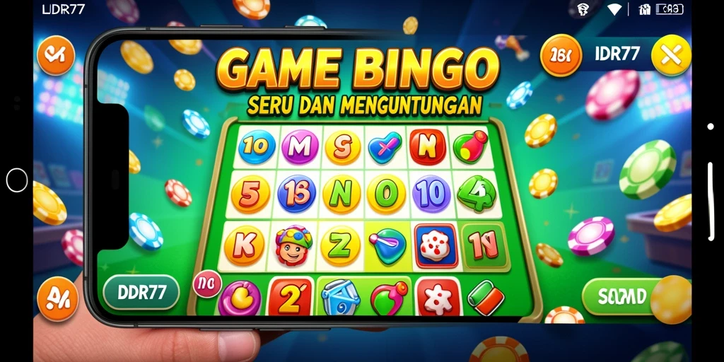 Tampilan menarik gameplay Bingo di IDR77 yang mengasyikkan.