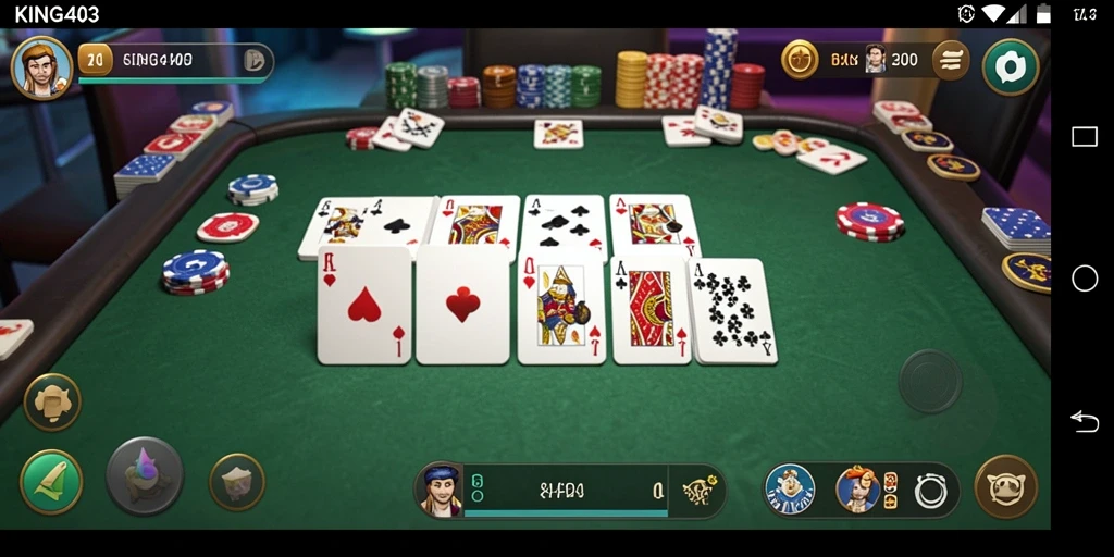 Gameplay seru dari KING403 yang menantang pemain Domino.