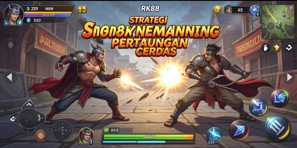 Tampilan gameplay RK88 yang menarik dalam strategi pertempuran.