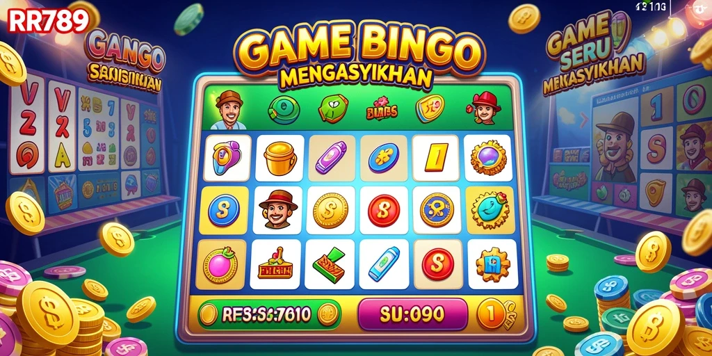 Gameplay seru dan mengasyikkan dari aplikasi Bingo RR789.