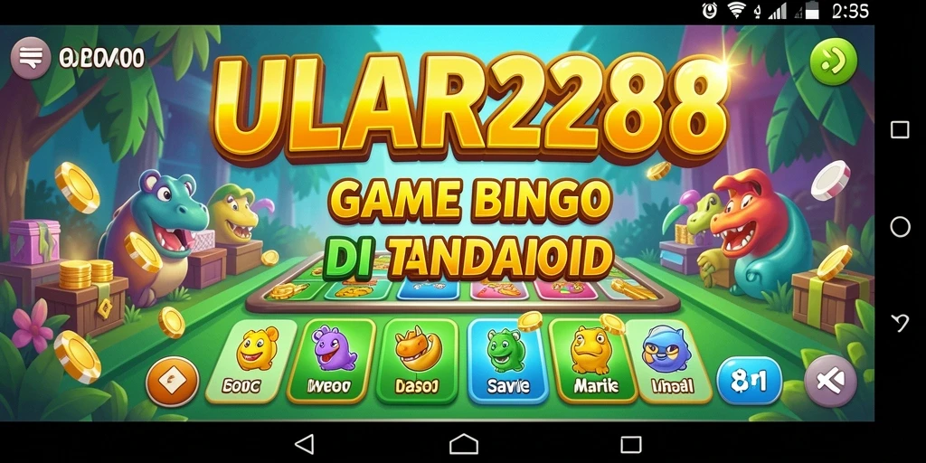 Tampilan seru gameplay ULAR288 Bingo yang mengasyikkan.